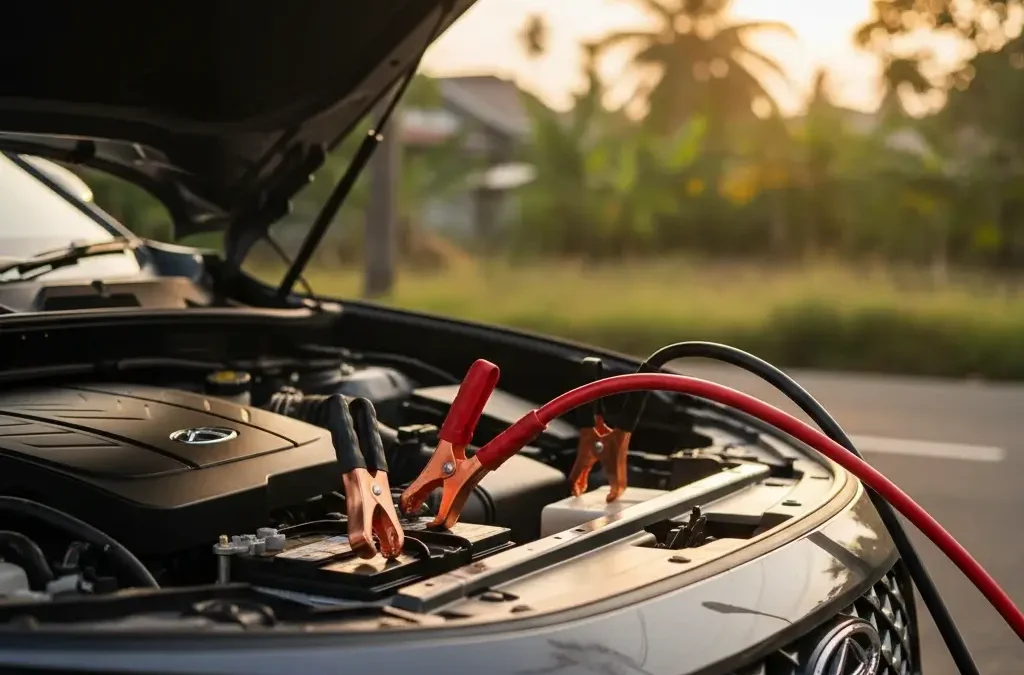 Cara Jumper Aki Mobil dengan Mudah, Benar dan Aman