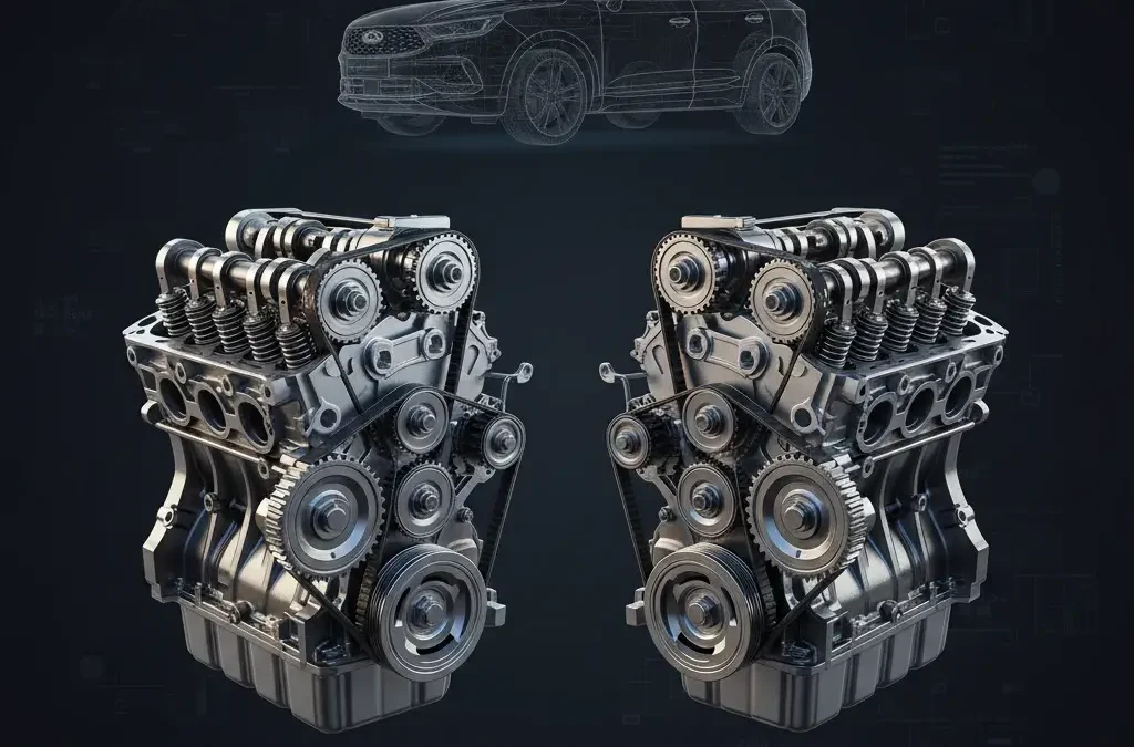 Perbedaan Mesin Mobil SOHC dan DOHC untuk Mobil Modern